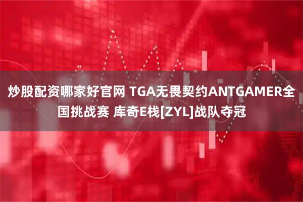 炒股配资哪家好官网 TGA无畏契约ANTGAMER全国挑战赛 库奇E栈[ZYL]战队夺冠