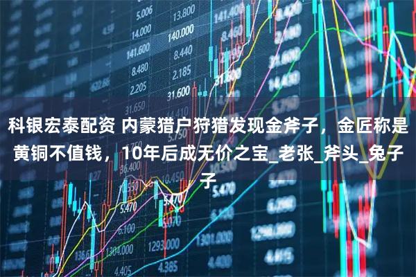 科银宏泰配资 内蒙猎户狩猎发现金斧子，金匠称是黄铜不值钱，10年后成无价之宝_老张_斧头_兔子