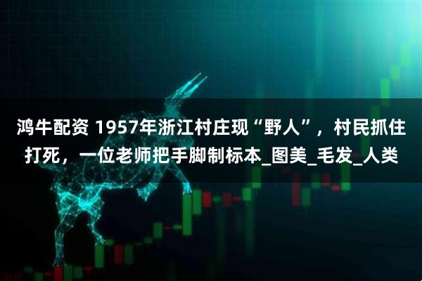 鸿牛配资 1957年浙江村庄现“野人”，村民抓住打死，一位老师把手脚制标本_图美_毛发_人类